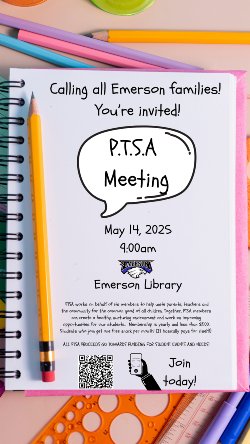 PTSA Meeting / junta de la PTSA